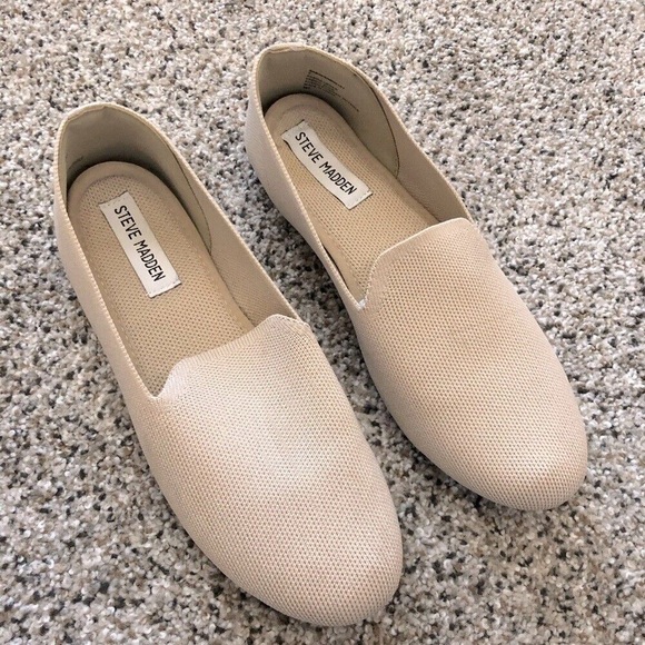 Steve Madden Shoes - Steve Madden Natural Beige Sabin Flats